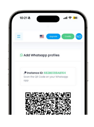 3. Connect Your WhatsApp (Scan QR)